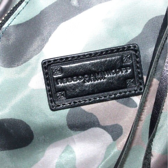 Rebecca Minkoff Julian Nylon Backpack Camo Print Green  Khaki Black main image 9